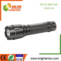 Best-selling CE Rohs Handheld Long Range Distance Aluminum Alloy 3W Powered Tactical Hunting portable light torch